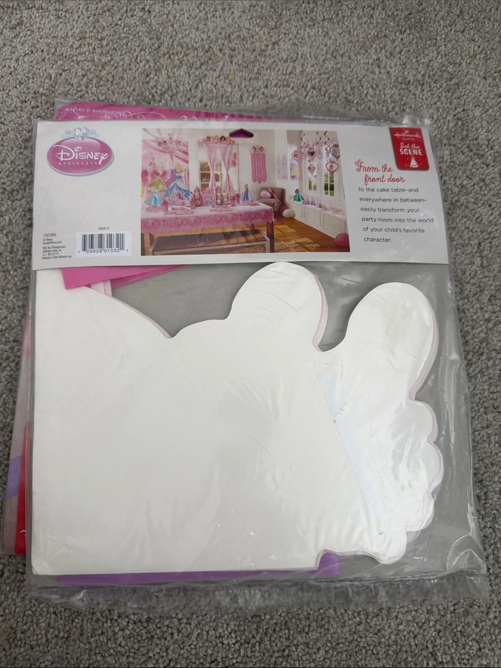 Disney Princess Pink Hanging Centerpiece - Party Decoration